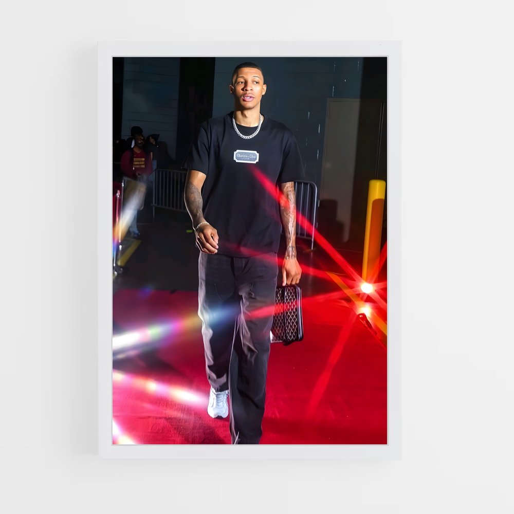 Poster Le Tapis Rouge – affiche Basketball (vue 3)